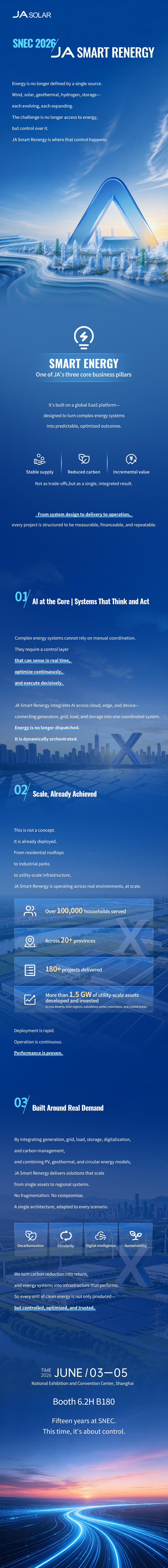 JA Smart Renergy: Taking Control of the Future of Energy