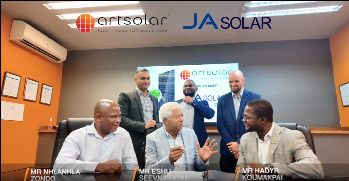 JA Solar Partners with ART Solar